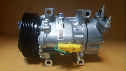 تصویر از کمپرسور کولر پژو 206 گاز 134 جدید پیچ بدنه چینی