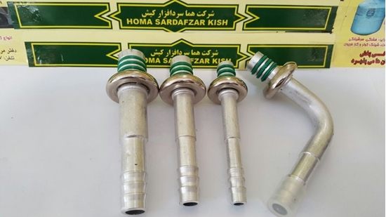 تصویر از سرشیلنگی صاف متوسط زانتیا الومینیوم