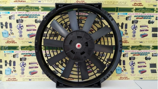 تصویر از فن 10 اینچ 24 ولت دوربالا چینی