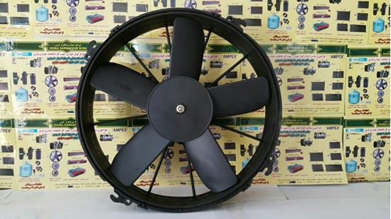 تصویر از فن 5 پره اتوبوسیی 24 ولت چینی