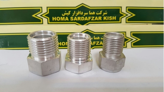 تصویر از مغزی رزوه رو بزرگ الومینیوم چینی