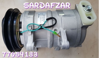 تصویر از کمپرسور کولر کامیونت ایسوزو 12 ولت چینی